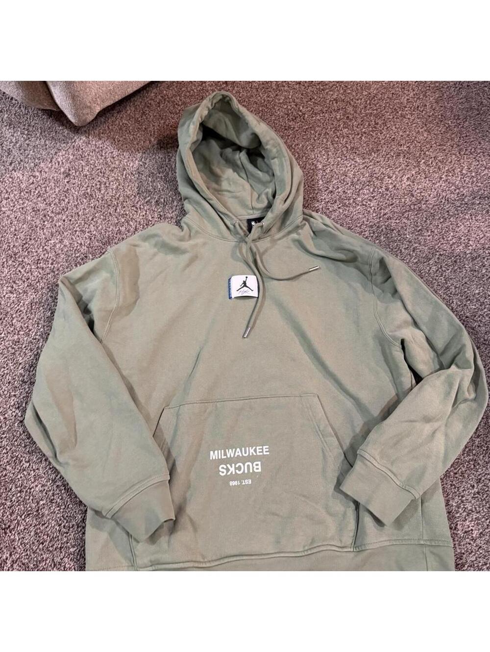 Jordan Milwaukee Bucks Hoodie
